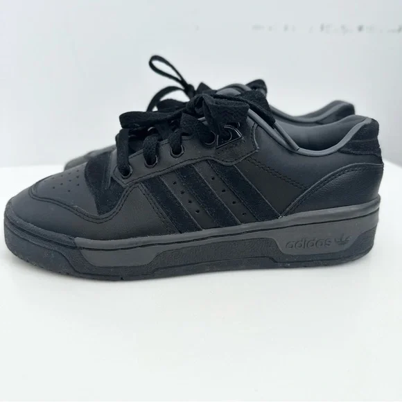 Adidas Originals Rivalry Low Black Sneakers - Picture 3 of 9